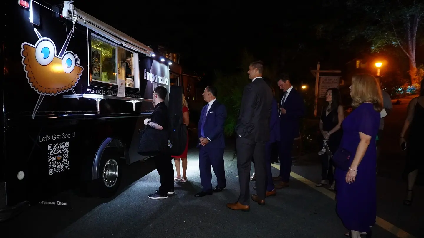 Food truck catering private event