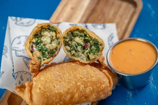 Spinach & Feta empanada